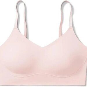 True&Co Light Pink Adjustable Full Cup Lift Bra With Removable Cups